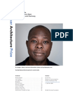 2022 Laureate Diébédo Francis Kéré Burkina Faso and Germany Media Kit
