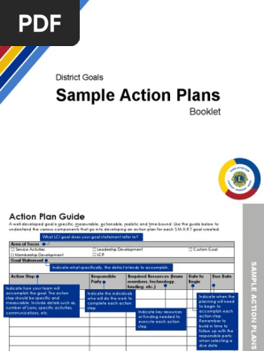 action plan 