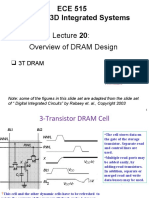 Overview of DRAM Design