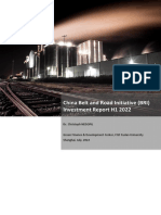 GFDC 2022 China Belt and Road Initiative BRI Investment Report H1 2022