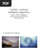 CSC583 - Artificial Intelligence Algorithms