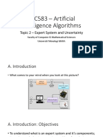 Topic 2 - Expert System and Uncertainty Updated 09032020 2