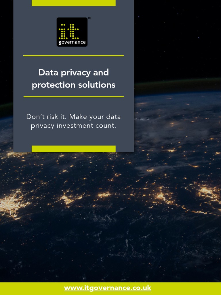 GDPR Compliance and Privacy Solutions | PDF | Privacy | Regulatory ...
