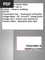 Vouching - Verification PPT Sem III