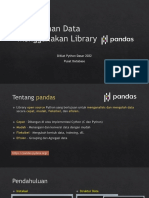 Pengolahan Data Menggunakan Library Pandas