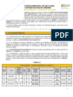 Concurso Público - Edital #01/2023: Prefeitura Municipal de Rio Claro Do Estado Do Rio de Janeiro