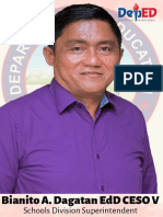 Bianito A. Dagatan Edd Ceso V: Schools Division Superintendent