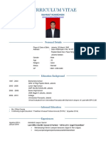 Curriculum Vitae: Rahmat Romedhon