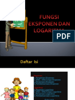 Fungsi Eksponen Dan Logaritma (Pertemuan 9)