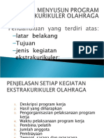 Tugas Penjelasan Setiap Kegiatan Ekstrakurikuler Olahraga