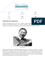 Biografia de Abraham Maslow