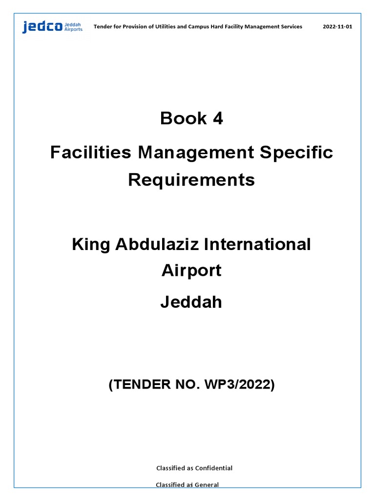 King Abdulaziz International Airport Facilities Management Tender