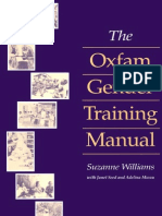 The Oxfam Gender Training Manual
