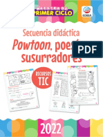 Secuencia Didáctica:, Poesía y Susurradores