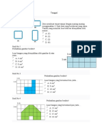 Soal Matematika Tentang Luas Bangun Datar