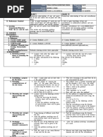 School: Grade Level: Teacher: Learning Area: Teaching Dates and Time: Quarter