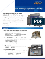 Solar Simulation Test Chamber FDL-02400 - R3