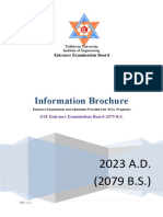 Information Brochure: 2023 A.D. (2079 B.S.)