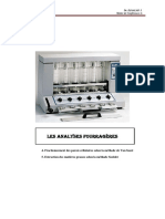 Les Analyses Fourragères