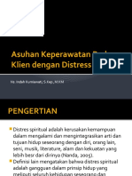 Asuhan Keperawatan Pada Klien Dengan Distress Spiritual: Ns. Indah Kurniawati, S.Kep.,M.KM