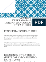 Asuhan Keperawatan Dengan Gangguan Citra Tubuh: Ns. Indah Kurniawati, S.Kep.,M.KM