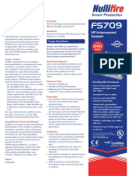FS709 HP Intumescent Sealant Key Benefits