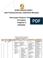 SMK Guar Perahu Indah Jalan Kubang Semang, 14400 Bukit Mertajam Rancangan Pelajaran Tahunan Perniagaan Tingkatan 5 2023/2024