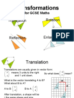 Transformations: Translation Rotation