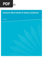 Onshore Wind Health & Safety Guidelines