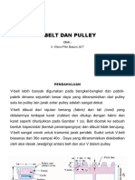 dokumen tentang V-belt dan pulley