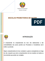 Escolas Promotoras de Saúde: Ministério Da Saúde República de Moçambique