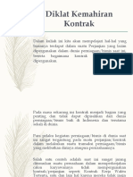 Diklat Kemahiran Kontrak