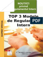 TOP 3 Modele de Regulament Intern: Noutăți Privind Regulamentul Intern