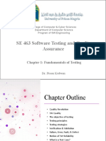 SE463-U1 Fundamentals of Testing - 21 - Done