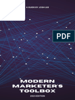 Modern Marketers Toolbox 2023 Edition - Josh Lee
