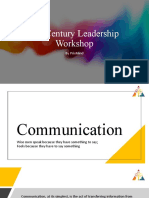 21st Century Leadership Workshop