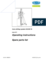 TYROLIT Hydrostress HCCB-7S Parts Manual