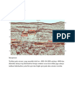 Seismic SES-184 Menunjukkan Tanda Hidrokarbon