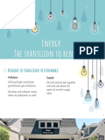 Renewable Energy: Transitioning from Fossil Fuels