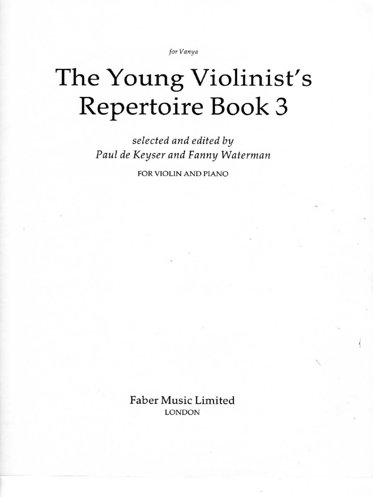 Young violinists rep 3 pdf