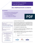 Agir en Situation Complexe - Note 7 Le Pilotage Des Tablissements Scolaires 788