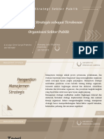 Manajemen Strategis Sebagai Terobosan Organisasi Sektor Publik - Kelompok 2