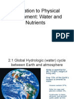 Adaptation To Physical Environment: Water and Nutrients