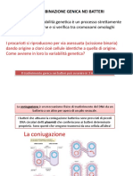 La Ricombinazione Genica Nei Batteri