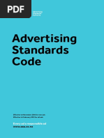 ASA Advertising Standards Code