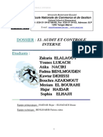 Dossier:: 12. Audit Et Controle Interne