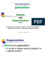 Organization: Implementation