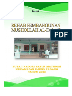 Proposal Rehab Masjid Al Falah