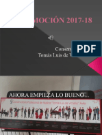 PROMOCIÓN 2017-18: Conservatorio: Tomás Luis de Victoria