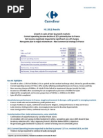 Carrefour Half Year Result 2011